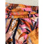 Farm Rio  Mixed Scarves pants in a multi-color print, size large Photo 12