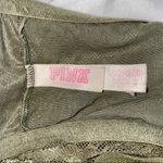 PINK - Victoria's Secret PINK Victoria Secret Olive Lace Wireless Bralette Photo 3