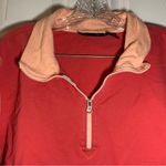 Mureli Sport Orange Short Sleebe 1/4 Zip Polo Top size 3X Photo 3