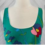 Julie Brown Silk Spring Floral Sleeveless Knee Length Dress size 4 Photo 4