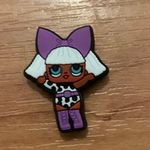 One Piece Shoe Charm For Shoes With Holes Purple Photo 0