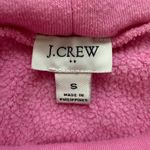 J.Crew Pink Funnelneck Sweatshirt in Cloudspun Fleece Relaxed Fit, Size Small Photo 3