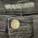 Rock & Republic Kendall Black Mid Rise Cropped Stretch Denim Jeans Womens 2 Photo 8