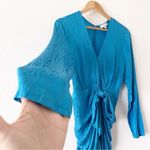 Kobo Marissa Mini Dress in Mediterranean Blue Size M Photo 3