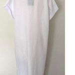 ✅Nwt Koandaily White Lightweight Short Sleeve Shirt Dress Sz M Size M Photo 1