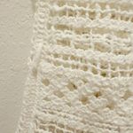 Anthropologie  KNITTED & KNOTTED Crochet Vest in White Small‎ Photo 10