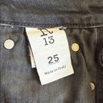 R13  cross over low waist skinny Black Women's Jeans size 25 rocker style grunge Photo 8