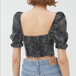 Urban Outfitters  Twist Front Puff Sleeve Blouse Size Large Photo 10