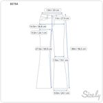 Abercrombie & Fitch Abercrombie Fitch Womens Jeans Blue Vintage Flare High Rise Denim Dark Wash 26/2 Photo 7