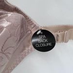NwT Bali Women's Double Support Lace Spa Closure Wirefree Bra Beige Size 38B NWT Tan Photo 6