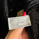 Wild Fable Black Velvet Whimsygoth Stars Moons Backless Bodysuit Small Photo 7