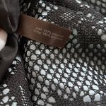 The Limited 🦋 Black Silver Lace A-Line Mini Pencil Skirt Size 8 Formal Party NYE Photo 2