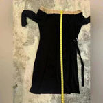 SheIn Women’s Black  Off the Shoulder Top Photo 3