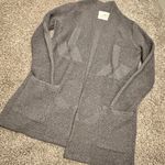 Angel Of The North Charcoal Cardigan by Anthropologie small Gray Photo 2