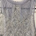 Free People Small grey lace tank top womens $50 Photo 3