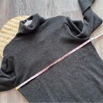Rachel Parcell NWT‎  heathered gray puff sleeve turtleneck sweater Photo 3
