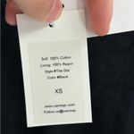 Cami NYC  Ruched Sleeve Button Front Blouse Black Textured V-Neck Size xs NWT Photo 9