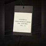 NWT Marissa Webb So Relaxed Off the Shoulder Sweatshirt Black Sz XS $245 Photo 10