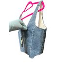 Gianni Bini  Top Michelle Corset Womens 12 Blue Jean Denim Festival Party Rodeo Photo 4