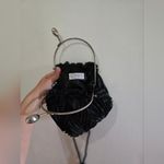 La Regale  Vintage Clutch With Metal Handles Photo 2
