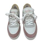 Diadora Heritage Women's White Sneaker with Pink Suede & Leopard Print Detail Size undefined Photo 1