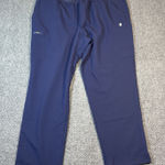 FIGS NWT  Technical High Waisted Yola Navy Blue Pants Work Women's Size 4XL Nurse Photo 0