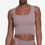 SKIMS Fits Everybody Lace Tank. Size Large. New With Tags. Photo 0