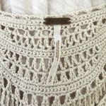 Free People  Crochet‎ Beaded Tank Top Sleeveless Boho Festival Beach Size Small Photo 4