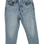 Lucky Brand LUCKY‎ BRAND 90s Loose High Rise Crop Jeans Light Wash 4/27 Casual Cotton Photo 0