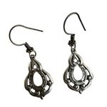 Horse Shoe Silver Plated drop earrings Photo 0
