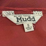 Mudd 100%‎ Rayon Casual Tank with Lace Bottom Small Orange Photo 5
