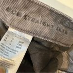 American Eagle  Gray Corduroy mom straight pants size 14 Photo 5