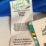 Bleu Rod Beattie Island Escape Size 12 Blue Bikini Bottom. New With Tags Photo 4