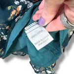 Princess Polly  NWT Meral Teal Green Floral Wrap Style Ruffle Hem Mini Dress Photo 8