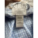 Liz Claiborne Vtg Nightgown Robe Sleep Shirt Pajama 2X/3X Blue Floral Cottage Photo 9