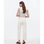 Madewell NWT Emmett Wide-Leg Crop Jean Welt Pocket Edition Tile White Photo 5