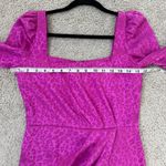 Saylor  Britta Dress in Magenta Leopard Cheetah Print Size XS Photo 6