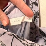 Lush Clothing Light Purple Dress with Light and White Pink Flowers Photo 4