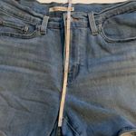 Levi's Levi’s mid length jean shorts Cuffed Light to medium wash Women’s size 30 Photo 7