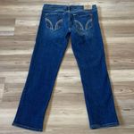 Hollister SoCal Stretch Jeans Womens 28 (Juniors Size 7) Straight Leg Med Wash Photo 4