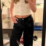 Target High Waist Wide Leg Black Jeans  Photo 3