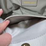 Gianni Bini Tweed Fringe Tote Bag with Gold Chain Straps – Cream Multicolor Photo 9