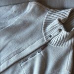 Ralph Lauren Black Label Merino Wool Angora Blend Knit Zip Up Collared Sweater Size M Photo 5