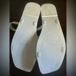 DV women’s white flip flops jelly white 11 sandals summer Photo 1