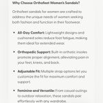 Orthofeet Sandals/Outdoor/Walking/Hiking Naples 2way Strap Close Toe Women 10D Gray Size undefined Photo 8