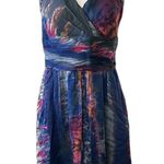 Andrew Marc Silk Watercolor Dress Photo 0