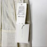 1. State NWT  Sand Metallic Pleated Skirt Medium Photo 4