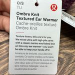 Lululemon Ombre Knit Textured Ear Warmer NWT ONE SIZE (Red Merlot) Photo 12