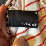 Anthropologie  Dolan Tshirt Striped Sleeveless Maxi Dress - Orange and White Photo 2