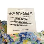 Faithfull the Brand  Jeanette Mini Dress Women’s Size Medium Floral Crepe Photo 10